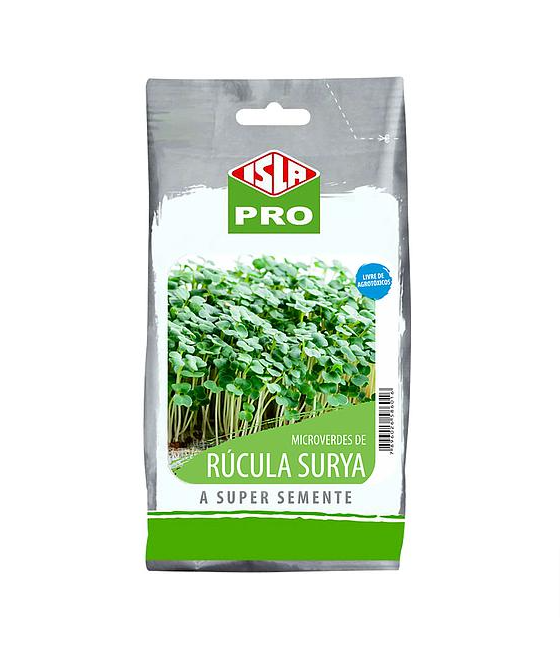 Sementes de Microverdes de Rúcula Surya - 100g - Isla PRO
