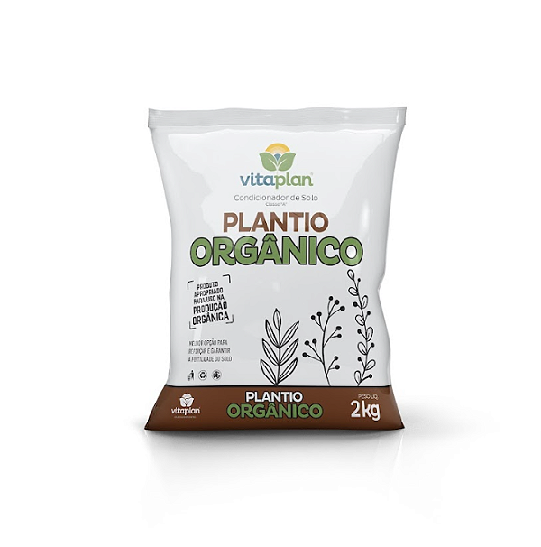 Substrato para Plantio Orgânico com Húmus de Minhoca   2kg - Nutriplan