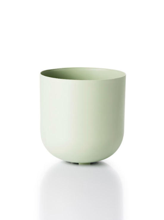 Cachepo N 4 Pote 17 - Coleção Due da Raiz - 18,5x17,5cm - Verde Sage