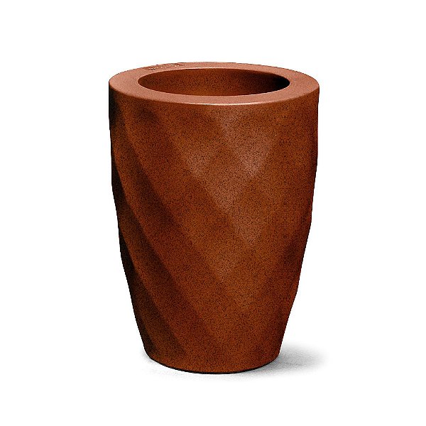 Vaso Safira Cônico 40 Ferrugem 18L - Terraza - Nutriplan