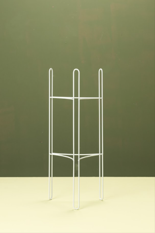 Suporte de Chão Urban Trio Branco - 2 Alturas - 59 cm - Raiz