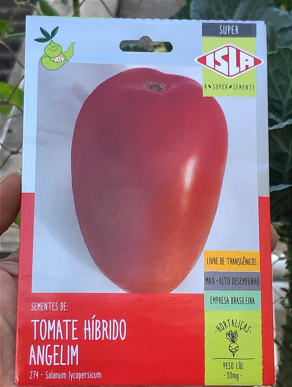 Sementes de Tomate Hibrido Angelim 50mg - Isla Super