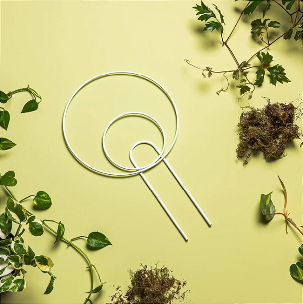 Tutor para Plantas Urban Arcos Branco - 50cm - Raiz