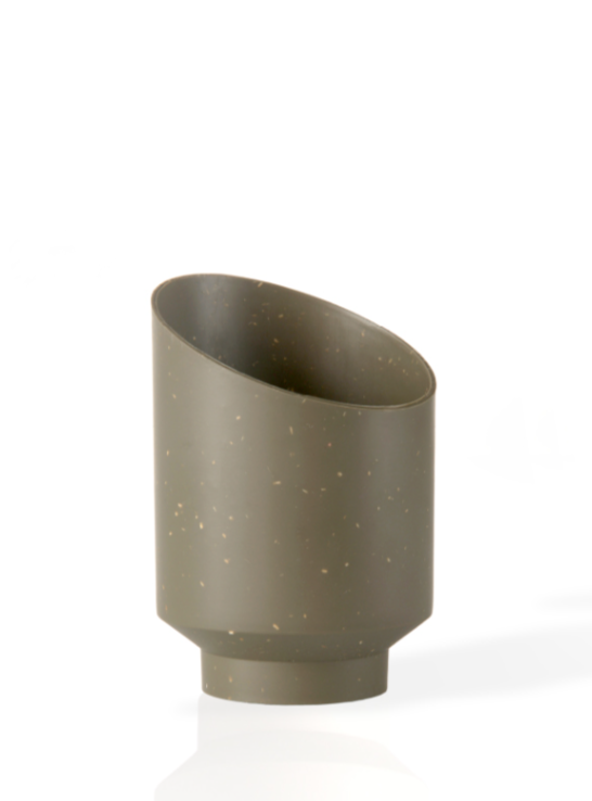 Vaso San 1 Mini - Pote 6 Basalto - Raiz