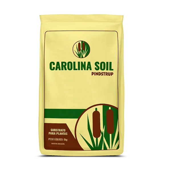 Substrato Especial Turfa e Casca de Arroz - Carolina Soil 541 EC 1,0 - Plantio e Germinação - 8kg