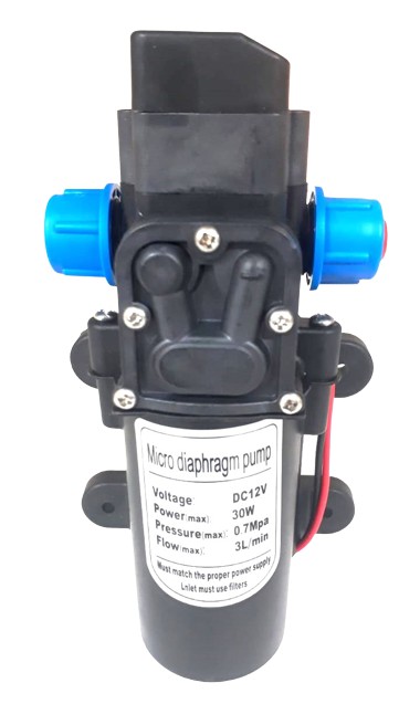 Bomba Automática 12V 30W 100PSI (Rosca)