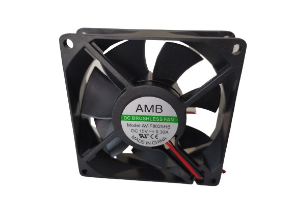 Microventilador FanCooler 80x80 15V 0.20A (AV-F8025HB)
