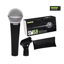 microfone shure sm58 com fio