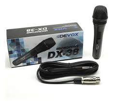 microfone com fio devox dx38