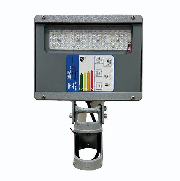 Luminaria Pública 100W SMD 160lms/W Certificada Inmetro