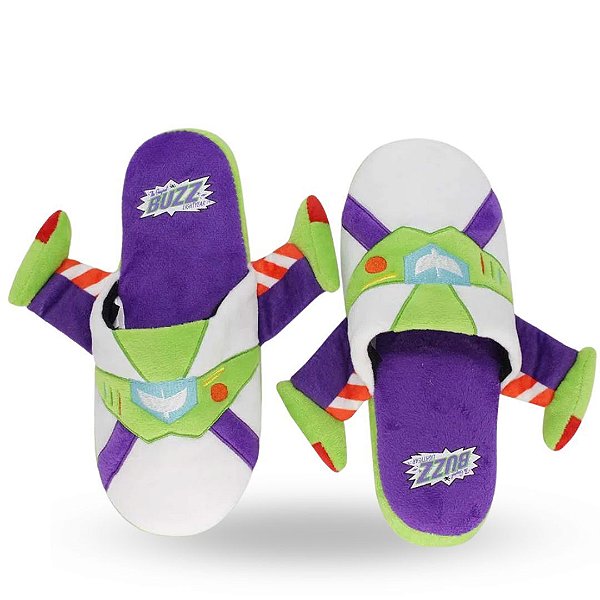 Pantufa Chinelo Buzz Lightyear Toy Story - Disney