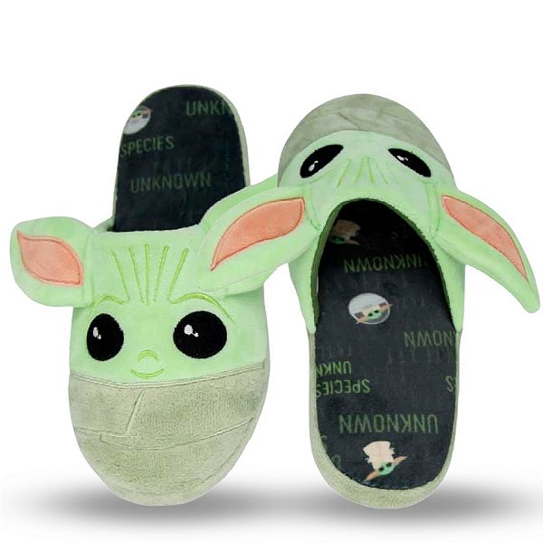 Pantufa Chinelo de Quarto Baby Yoda The Mandalorian - Star Wars™