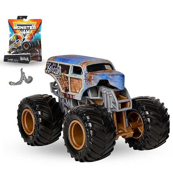 Monster Jam Escala 1:64 True Metal Big Kahuna