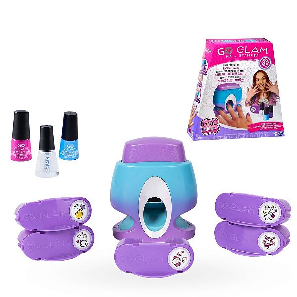 Conjunto Pintura de Unhas - Go Glam Nail Stamper SUNNY BRINQUEDOS