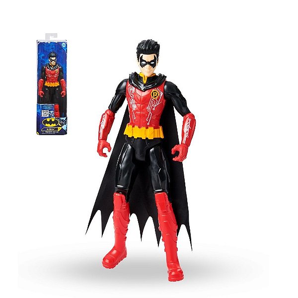 Boneco Articulado Batman Robin 30cm Dc Comics
