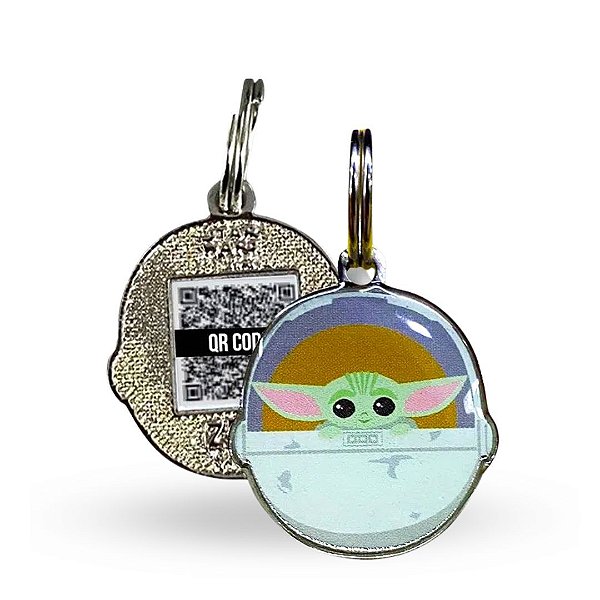 Pingente PetCode Pets Nave Baby Yoda Star Wars™