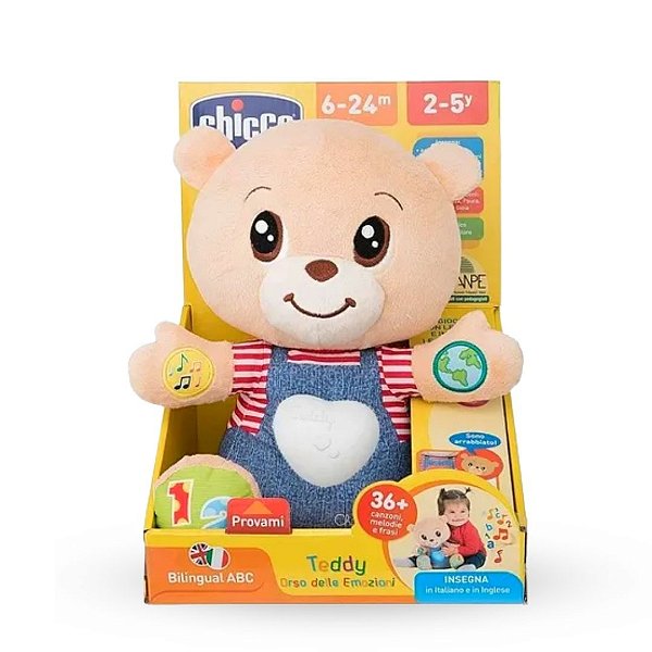 Teddy, o Ursinho Interativo Bilíngue Chicco®