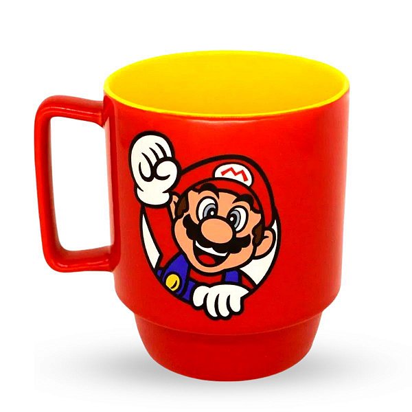 Caneca Tina Super Star 400ml Super Mario™