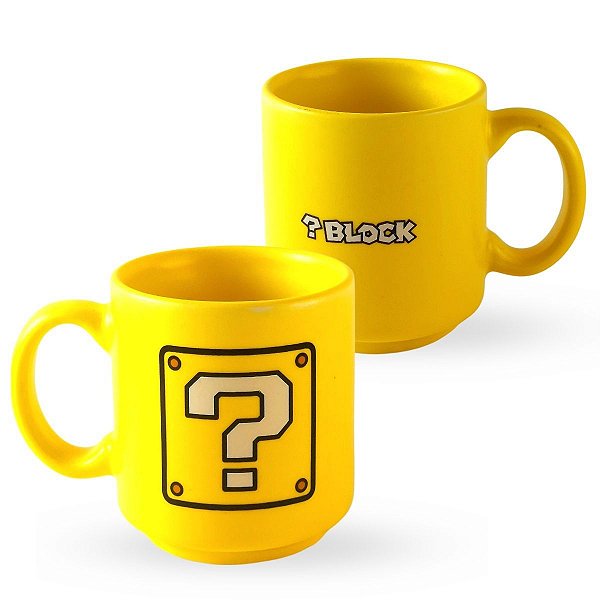 Caneca Mini Tina Interrogação 100ml - Super Mario™