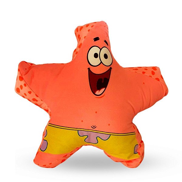Almofada Veludo 3D Patrick Estrela- Bob Esponja™ Nickelodeon