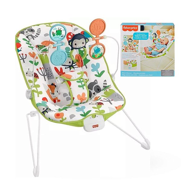 Cadeirinha de Descanso  Amigos Da Selva Com Brinquedos Fisher-Price®