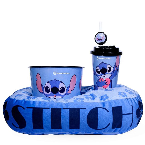 Almofada Kit Pipoca Stitch - Lilo & Stitch - Disney Original