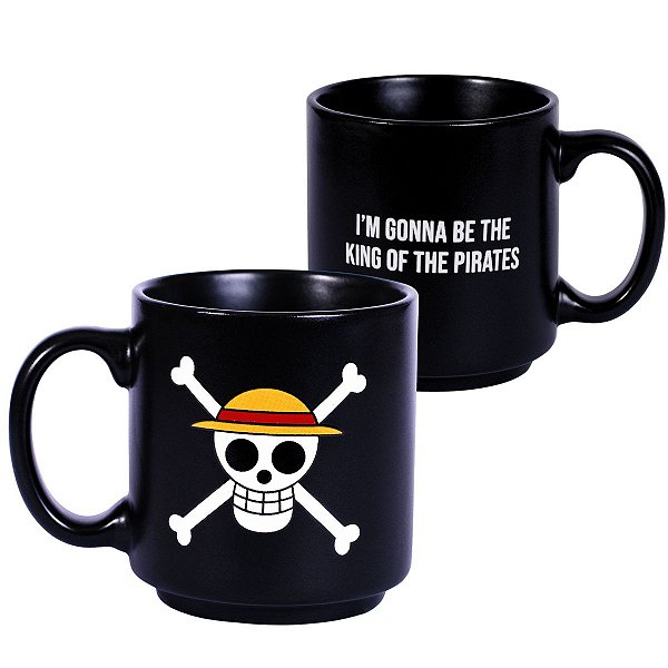 Caneca Mini Tina Luffy Skull 100ml - ®One Piece