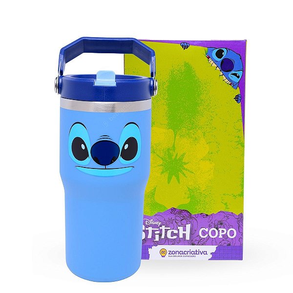 Copo Térmico Tumbler Hanger Térmica 650ml Stitch™ - Disney