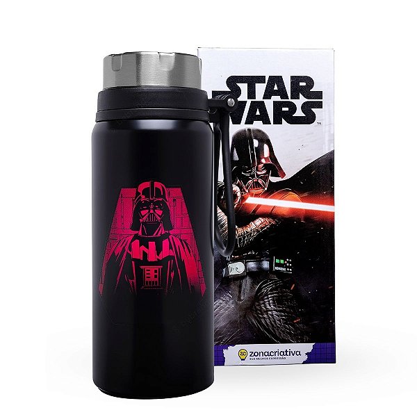 Garrafa Elite Térmica 650ml Darth Vader - Star Wars™