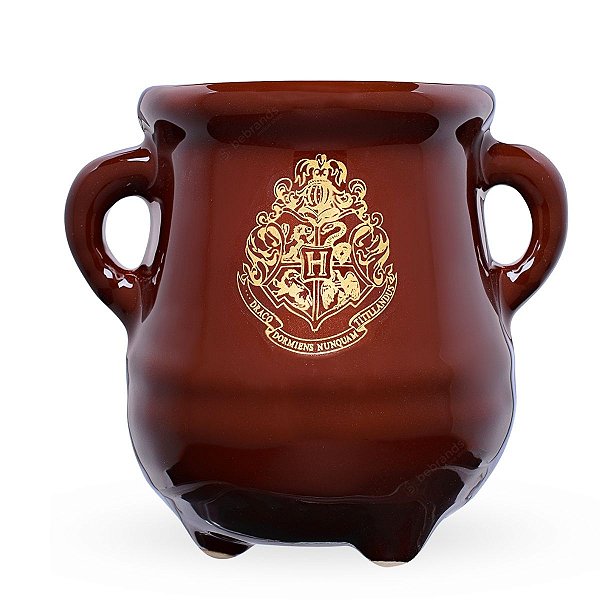 Caneca 3D Poção Hogwarts Dourada - Harry Potter™