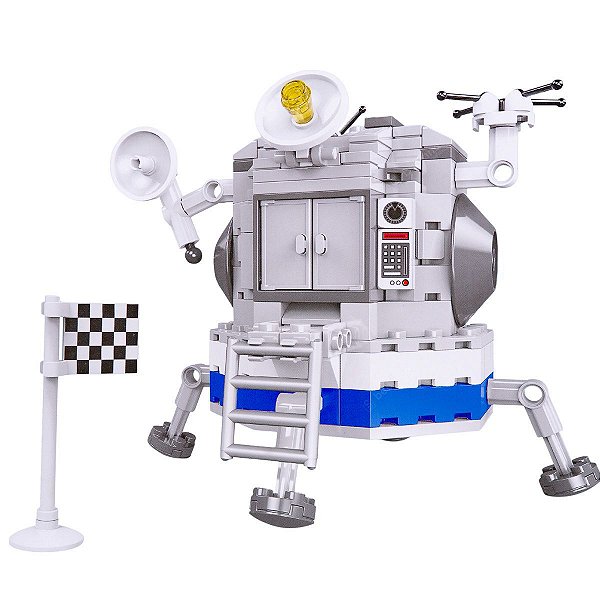Blocos De Montar Missão Lunar Space - 236pcs - TUDO FAN FUN