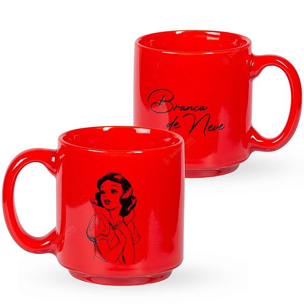 Caneca Mini Tina Princesa Branca de Neve 100ml - Disney©