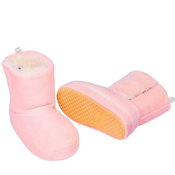 Pantufa Bota Infantil Fuji Rosa
