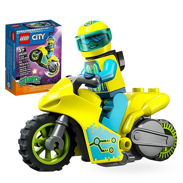LEGO® City Stuntz Cibermoto de Acrobacias - 13pcs - 60358