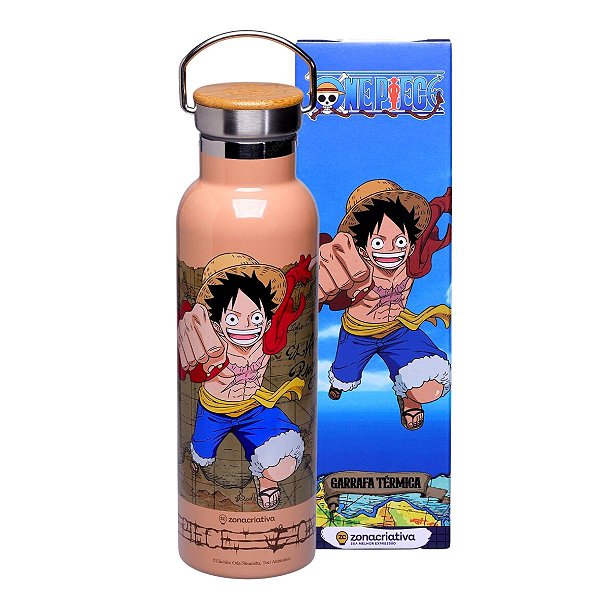 Garrafa  Camp Térmica 600ml Luffy™ - ®One Piece