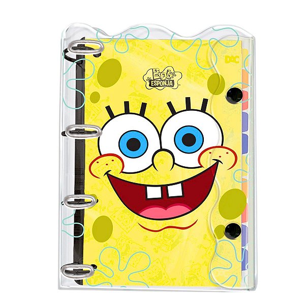 Fichário Universitário Cristal Bob Esponja™ -  Nickelodeon