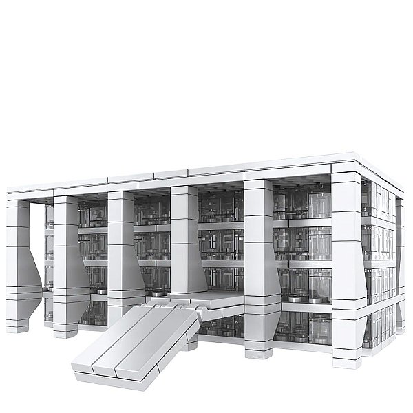 Blocos De Montar Palácio do Planalto Monumentos - 426pcs - TUDO FAN FUN