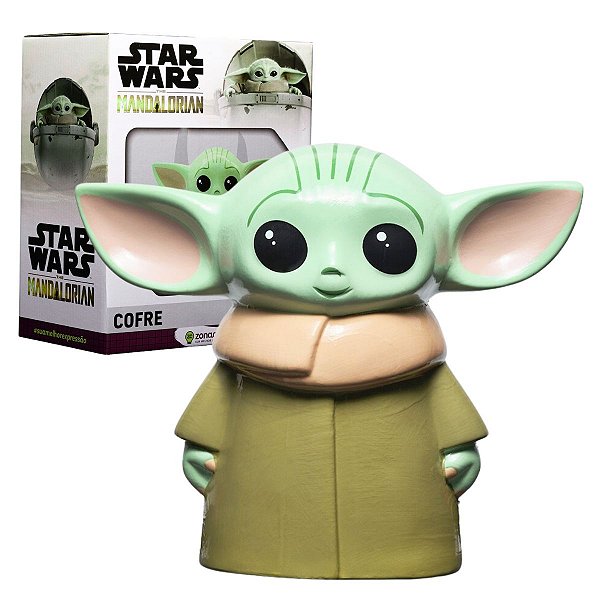 Cofre 3D  Baby Yoda- Star Wars™ The Mandalorian