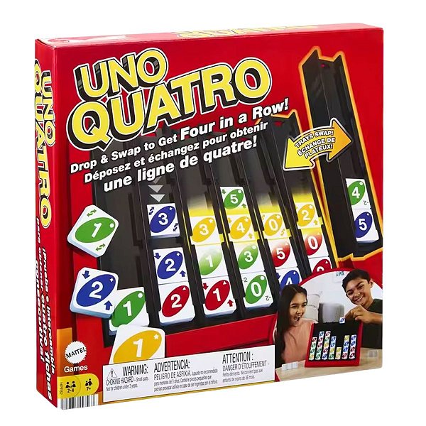 UNO® Jogo de Tabuleiro UNO Quatro