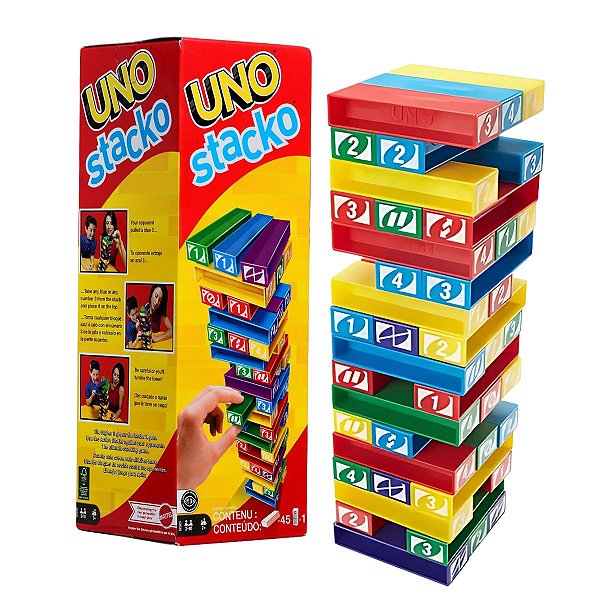 UNO® Jogo de Tabuleiro Uno Stacko™
