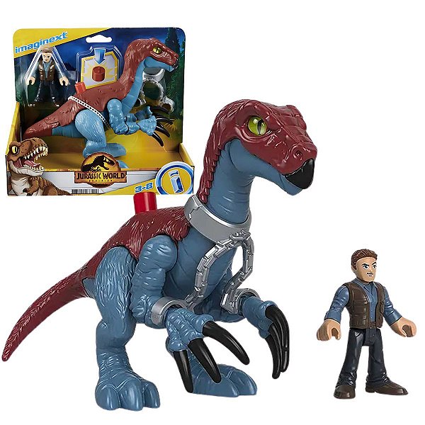 Imaginext® Jurassic World Therizinosaurus & Owen