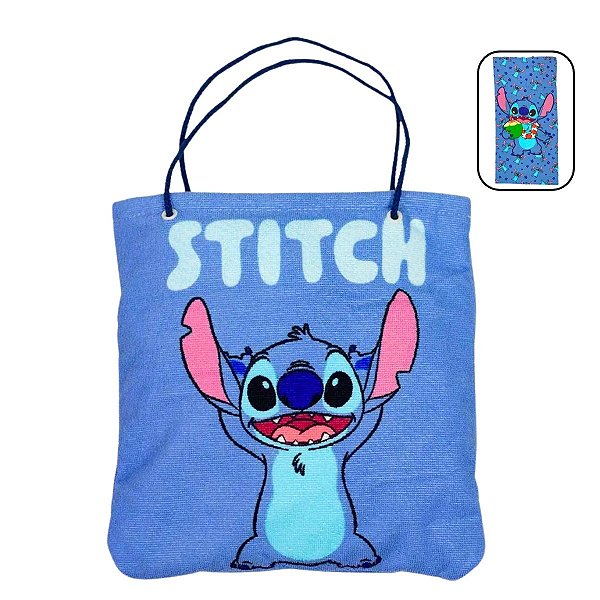 Bolsa Toalha de Praia 2 em 1 Stitch - Disney