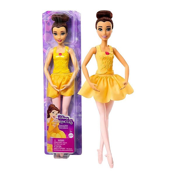 Boneca Princesa Disney Bailarina Bella
