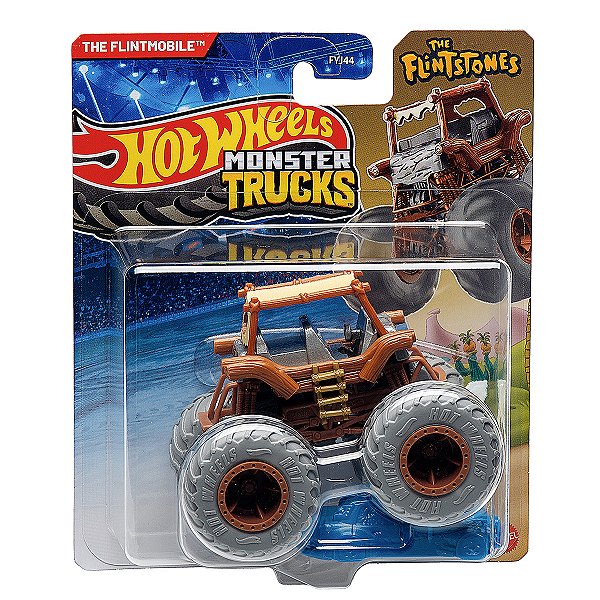 Hot Wheels Monster Trucks The Flintstones 1:64 - The Flintmobile