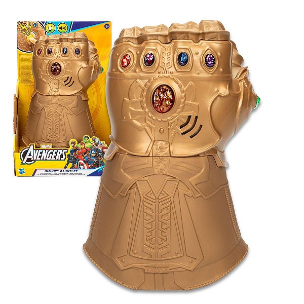 Manopla Eletrônica Thanos Marvel Avengers Infinity Gauntlet E1799