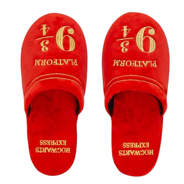 Chinelo de Quarto Platform 9  3/4 - Harry Potter