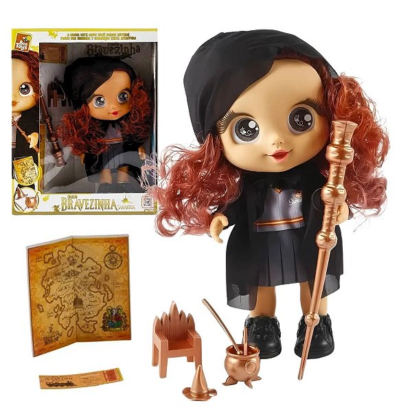 Boneca Brave Girls Bravezinha Samantha - Toque de Mágica com Acessórios Bee Toys