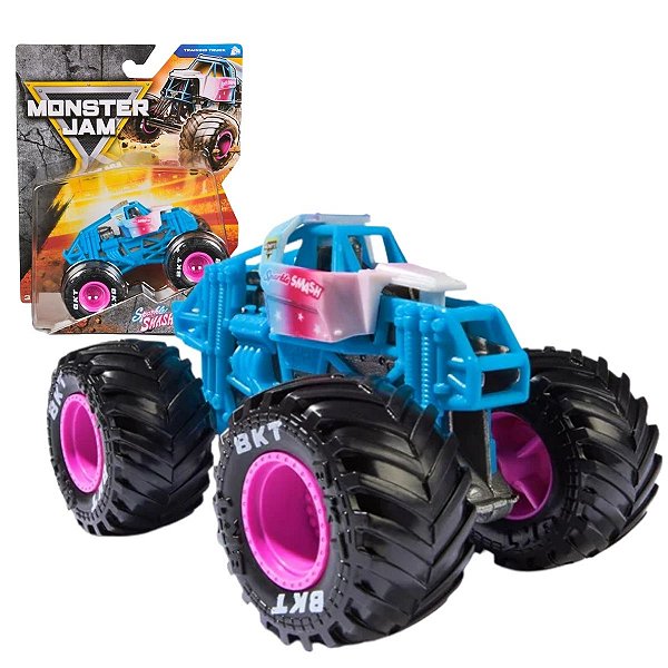 Monster Jam Veículo Miniatura 1:64 Sparkle Smash -Training Truck - Série 42