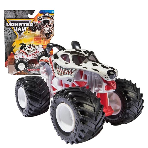 Monster Jam Veículo Miniatura 1:64 Monster Mutt Dalmation - Ruff Crowd - Series 42