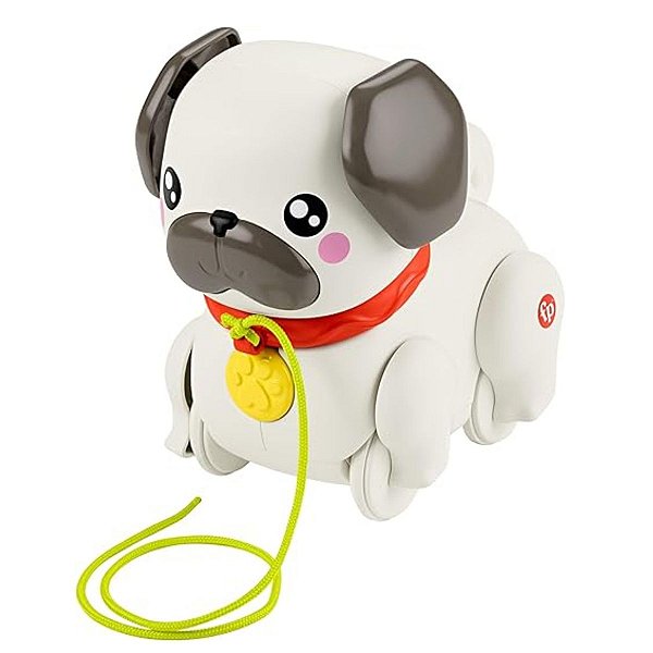 Fisher-Price, Brinquedo para Bebês Pug Passeia Comigo
